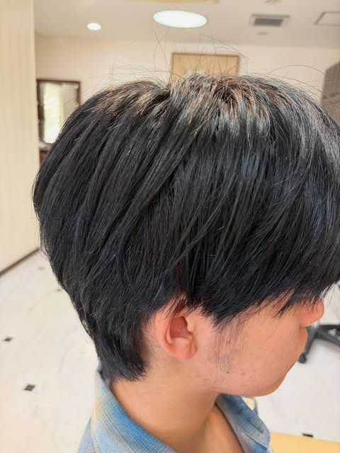 Hair Salon Calmのメンズのショートヘアスタイル